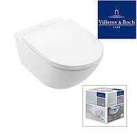 Подвесной унитаз безободковый Villeroy&Boch Subway 3