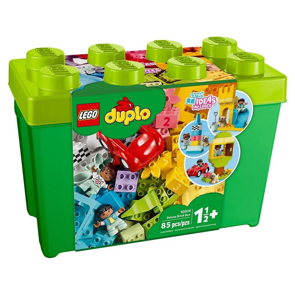 Конструктор LEGO DUPLO Велика коробка з кубиками DELUXE 85 деталей (10914)