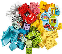 Конструктор LEGO DUPLO Велика коробка з кубиками DELUXE 85 деталей (10914), фото 7