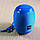 FM радіо портативна акустика BOROFONE Miraculous sports wireless speaker IPX5 BR6 BT5.0, TWS AUX, TF, USB, синя, фото 3