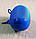 FM радіо портативна акустика BOROFONE Miraculous sports wireless speaker IPX5 BR6 BT5.0, TWS AUX, TF, USB, синя, фото 5