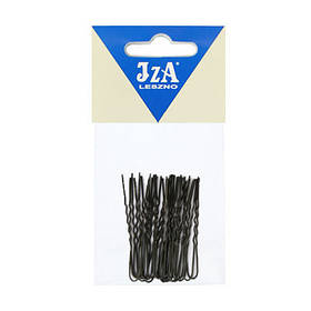 Шпильки для волосся хвилясті чорні 6,5 см (20 шт./пач.)