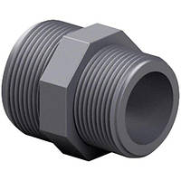 Ніпель ПВХ Effast Rernre110i Перехід, з зовнішньою ниткою, D4 "x3"