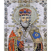 Алмазная мозаика GB71199 30*40см. Икона Св. Николая J.Otten, на подрамнике в подарочной упаковке