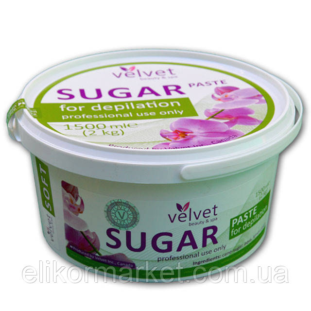 Паста для шугарингу Velvet SOFT (м'яка) 2 кг.