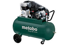 Компресор Metabo Mega 350-100 W (ресивер на 90 літрів, поршневий ремінний масляний)