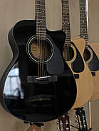 Акустична гітара YAMAHA FS 100C BLK, фото 2