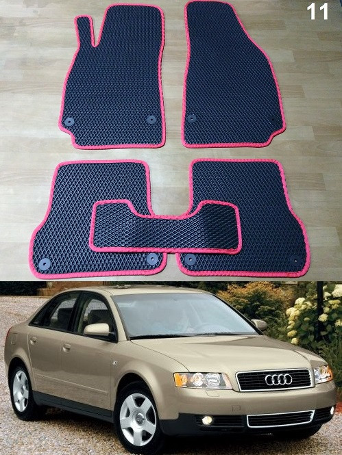 Килимки ЕВА в салон Audi A4 (B6) '00-04