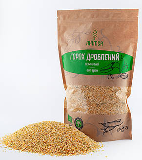 Горох дробленный органический TM Ahimsa 808 г, фото 3