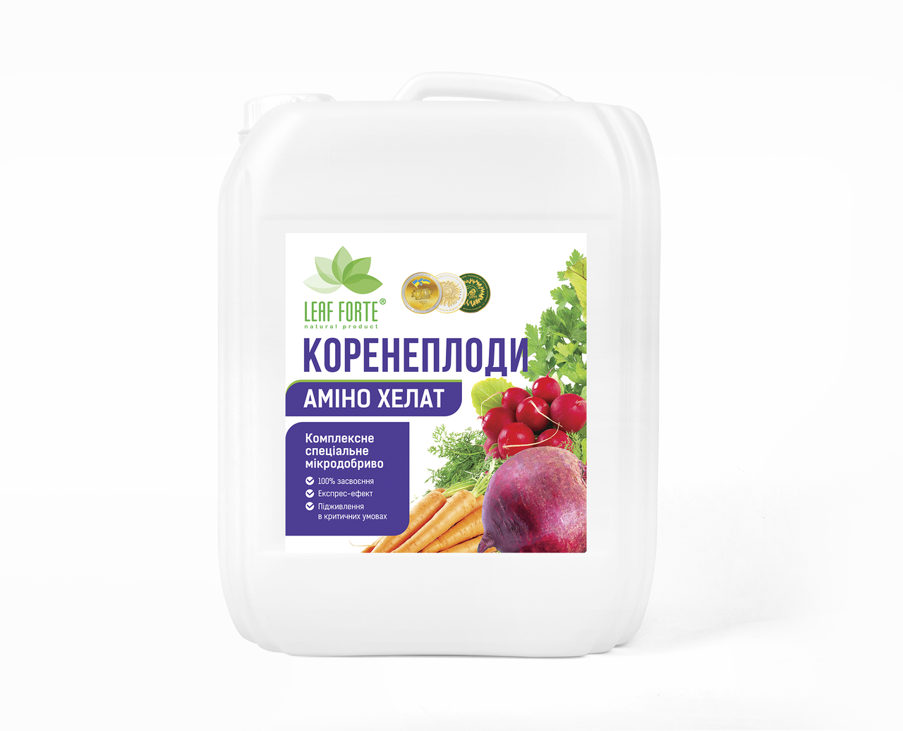 МІкродобриво КОРЕНЕПЛОДИ Комплексне хелатне мікродобриво з амінокислотами Leaf Forte (10 л)