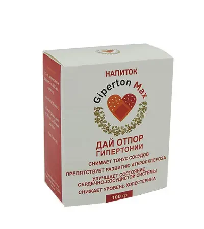 Giperton Max - Напій від гіпертонії (Гипертон Макс), фото 1