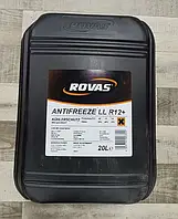 Антифриз концентрат Rovas Antifreeze LL R12+ 20л .G12++ Красный (Пр-во ROVAS) RLLR1220