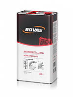 Антифриз концентрат Rovas Antifreeze LL R12+ 5л .G12++ Красный (Пр-во ROVAS) RLLR125