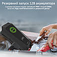 УМБ Promate HexaBolt-20 19200 мАч, 1500A Jump Starter, 10Вт Qi, 2xUSB3.0 Black (hexabolt-20.black), фото 3