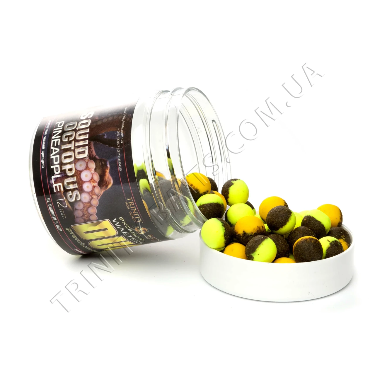 Вафтери Trinity Baits Duo Squid Octopus-Pineapple 12 мм 75г, фото 1