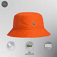 Оранжевая Панама Lacoste | Панамка Лакост в Оранжевом Цвете