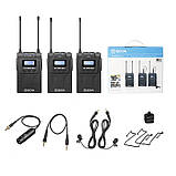 Бездротова мікрофонна система BOYA BY-WM8 PRO-K2 (Чорний), фото 7