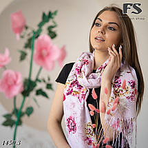 Весняний  пудровий шарф Пробудження, фото 2