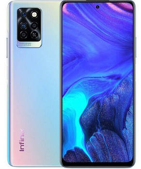 Смартфон Infinix Note 10 Pro 6/64 Gb Blue, 64+8+2/16 Мп, 6.95" IPS, 2sim, 4G, 5000 мА ⁇, Helio G95