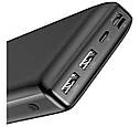 Powerbank Baseus Bipow 30000 mAh 15 W (ppjan-C01) Павербанк зарядний пристрій, батарея Чорний, фото 4