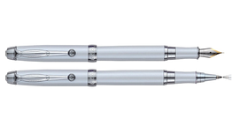 Комплект ручок (П+Р) R502407.L.FR в подарунковому футлярі L, білий