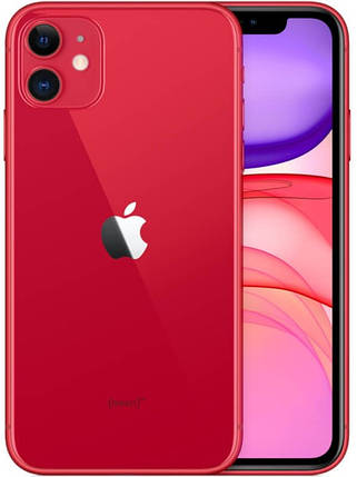 Смартфон Apple iPhone 11 64GB Red (MHDD3) Б/У, фото 2
