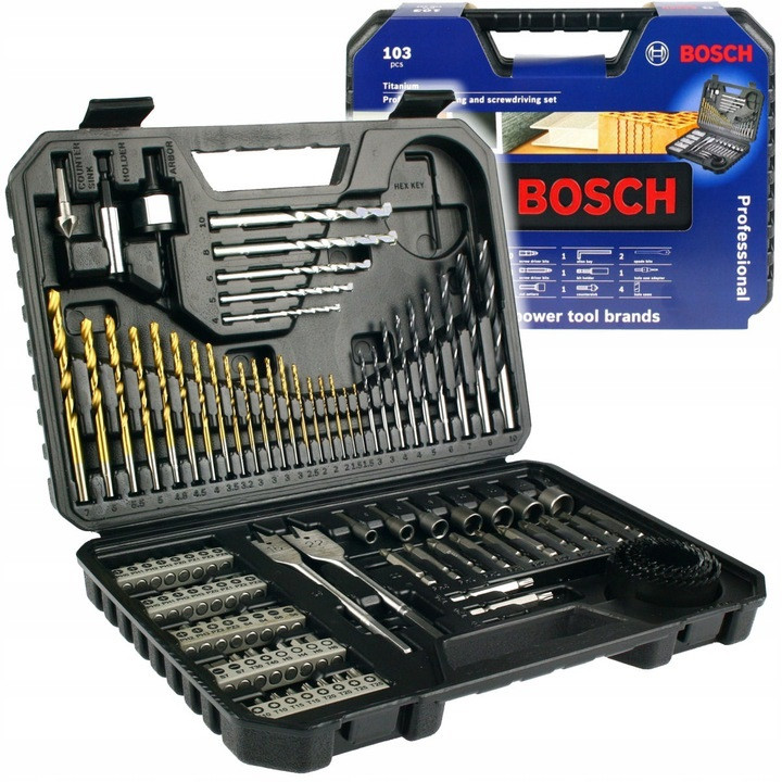 Набір свердел і насадок Bosch V-Line