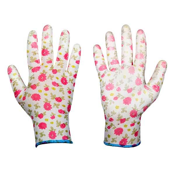 Захисні рукавички, PURE PRETTY, поліуретан, розмір 8, RWPPR8