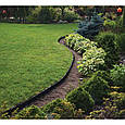 Бордюр газонний 38мм х 10м з комплектом кілків, 
EASY BORDER графіт, OBEB3810SET, фото 4