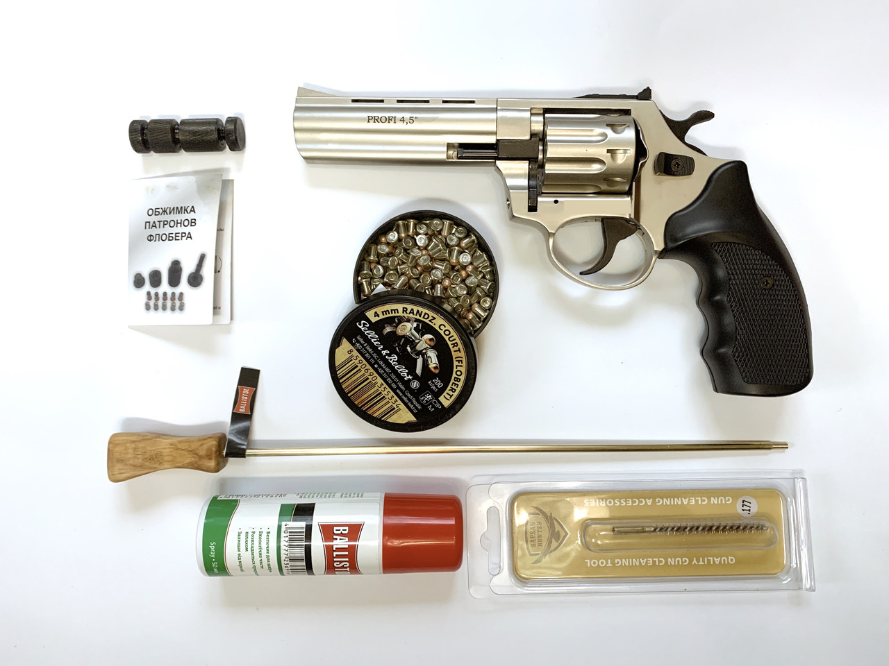 Револьвер флобера ZBROIA PROFI-4.5".старий випуск