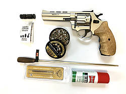 Револьвер флобера ZBROIA PROFI-4.5". сатин/горіх (повний набір)
