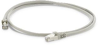 LAN кабель, патч-корд, 1 метр, обтиснутий