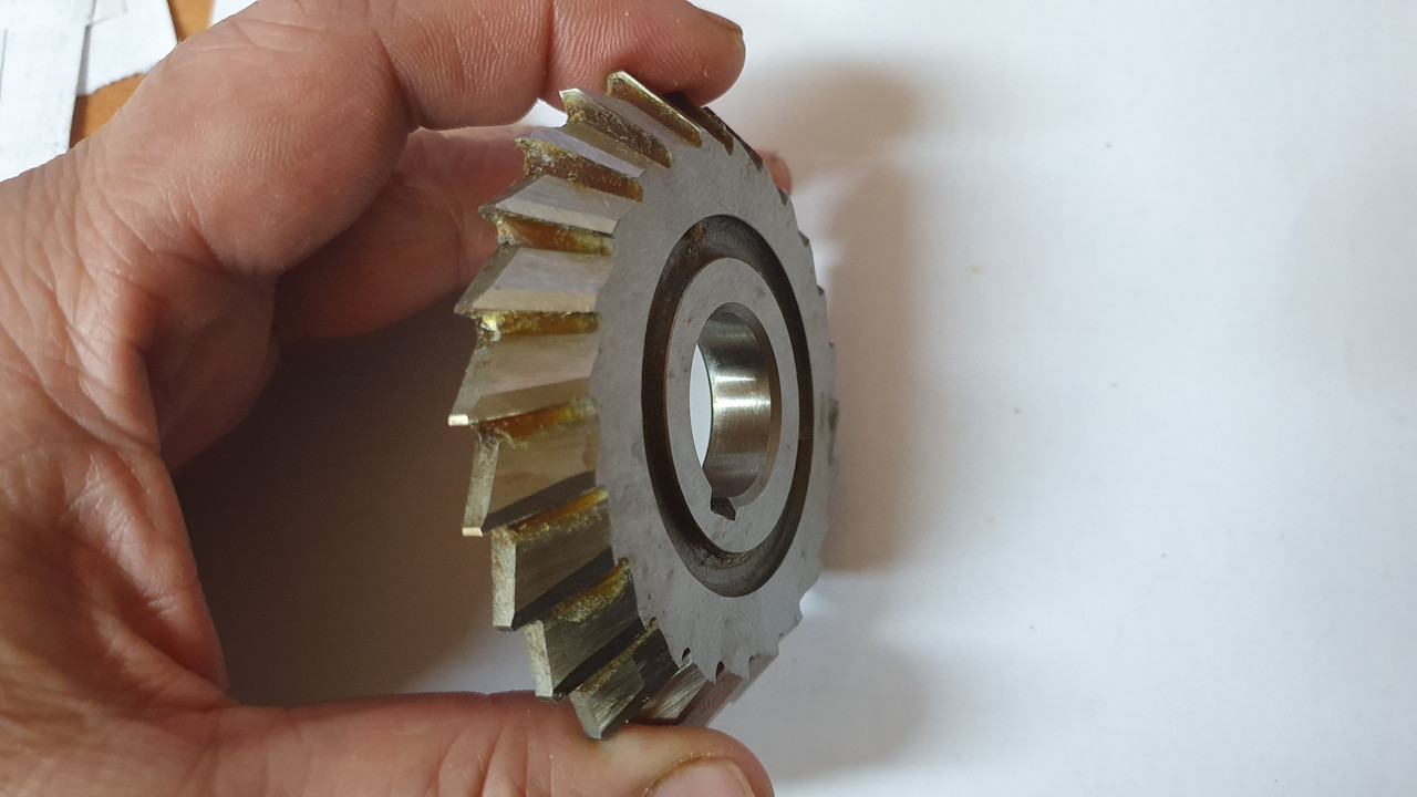 Фреза однокутова 80х10х22х45* z24 Р18 2282-0007 (вн./зав.), фото 1