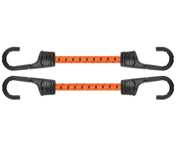 Гумовий шнур з гачками, 2 х 60см, PVC BUNGEE CORD HOOK, BCH2-08060OR-B