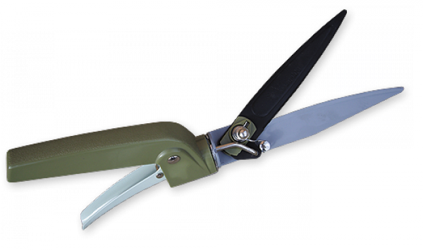 Ножиці для трави з поворотними лезами
на 180 º, TEFLON, KT-W1302