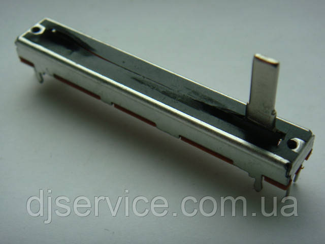 Фейдер довжиною 60мм, b10k 1x2 ніжки для пультів, фото 1