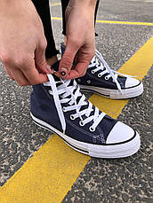 Чоловічі кеди Converse Chuck Taylor All Star High Top Navy M9622, фото 4