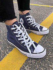 Чоловічі кеди Converse Chuck Taylor All Star High Top Navy M9622, фото 5
