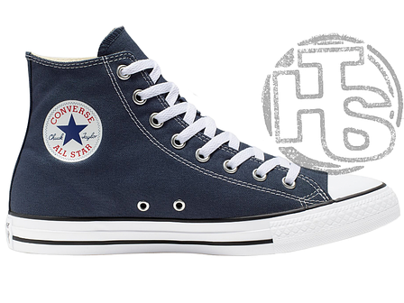 Чоловічі кеди Converse Chuck Taylor All Star High Top Navy M9622, фото 1