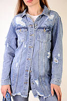 Оптом купить куртки джинсовые Jean Louis Francoise, лот - 4 шт. Цена: 25 Є 1