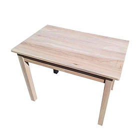 Дерев'яний садовий стіл 1,4м "Сімейний" (Ясен). Колір: Без фарбування