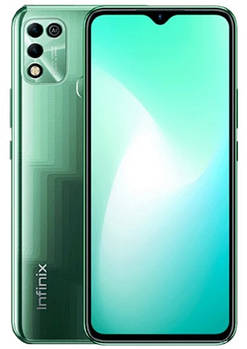 Смартфон Infinix Hot 11 Play 4/64 Gb Green, 13+2/8 Мп, 6.82" IPS, 2sim, 4G, 6000 мА ⁇, Helio G35