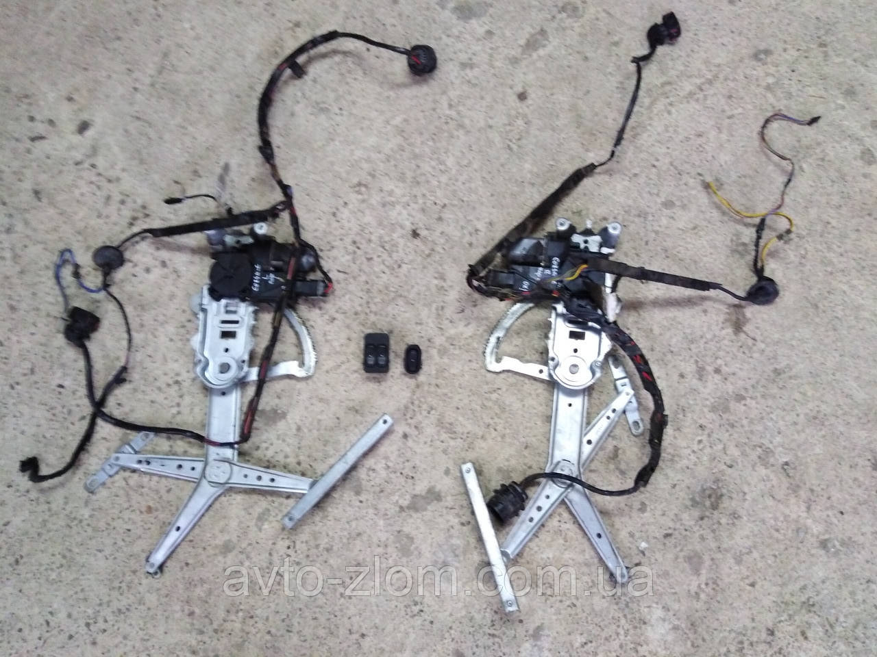 Комплект електросклападників Opel Corsa C. Опель Корса Ц. 13173065, 13173066., фото 1