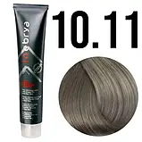 INEBRYA COLOR 10.11 Крем-фарба для волосся з олією льону й алое вера, 100 мл Платиновий світлий інтенсивно попіл, фото 2