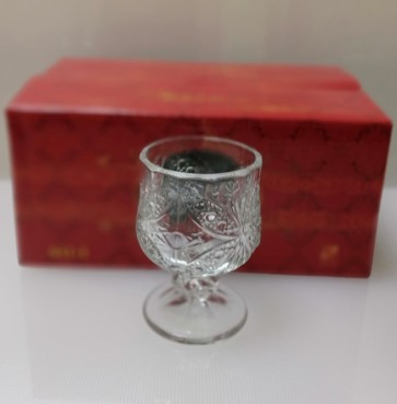 Набір чарок "Батерфляй" 80мл 6шт Helios 6380 під кришталь, фото 1