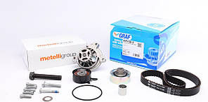 Комплект ГРМ (+помпа) VW Crafter 2.5 TDI (65-120kw) 2006→ Graf (Італія) — KP758-2