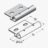 Роликовая накладка нержавеющая Alutech RP113