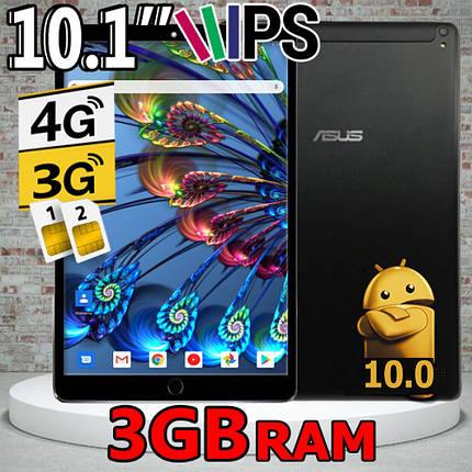 Планшет-телефон ASUS X Pad 10 LTE IPS 3/32 4G Полегшена версія, фото 1