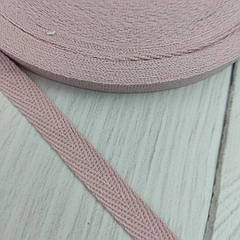 Кіперна стрічка хб, 10 мм, пильно рожева.