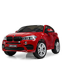 Детский электромобиль Bambi JJ2168EBLRS-3 BMW X6 свет,звук,MP3,USB,FM автомобильная покраска